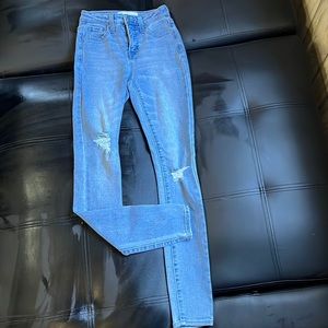 Curvy High Rise Skinny RSQ Jeans